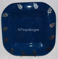 Bath & Body Works 1999 HOLIDAY EDITION 12" Platter LEAF